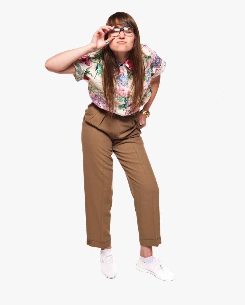 Nerd Costume - Girl, HD Png Download