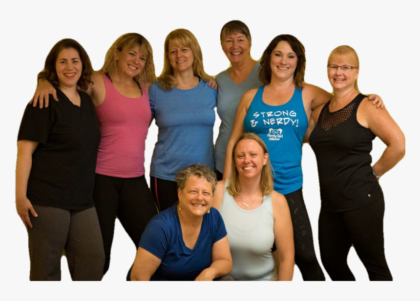 - Nerdy Girl Fitness , Png Download - Social Group, Transparent Png