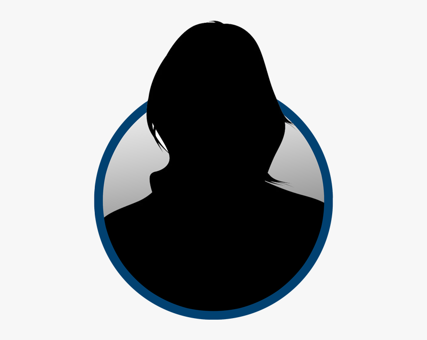 Lyanne Koeinig - Girl Silhouette Front Head, HD Png Download