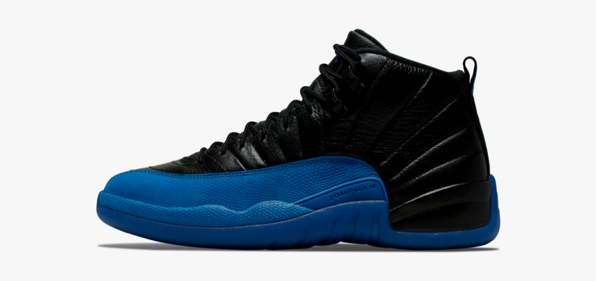 Jordan 12 Black And Blue, HD Png Download