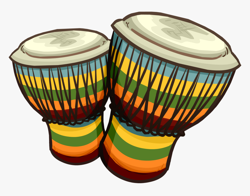 Drums Club Penguin Wiki - Congas Png, Transparent Png