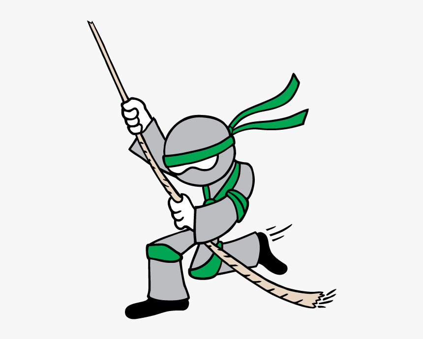 Climbing Ninja Clip Art, HD Png Download