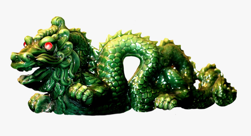 Green Dragon Red Eyes - Green Dragon With Red Eyes, HD Png Download