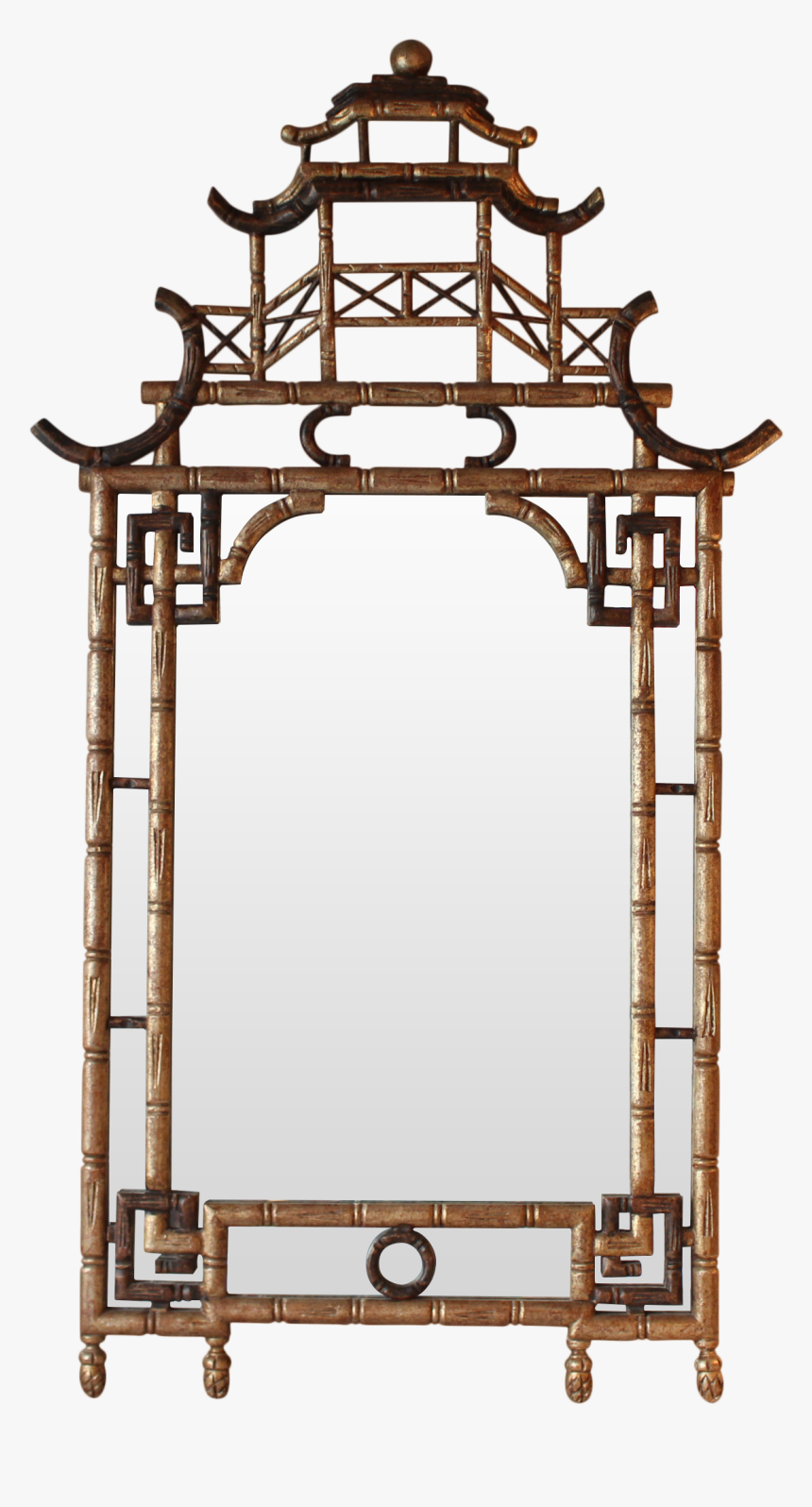 Chinoiserie Mirror - Mirror, HD Png Download