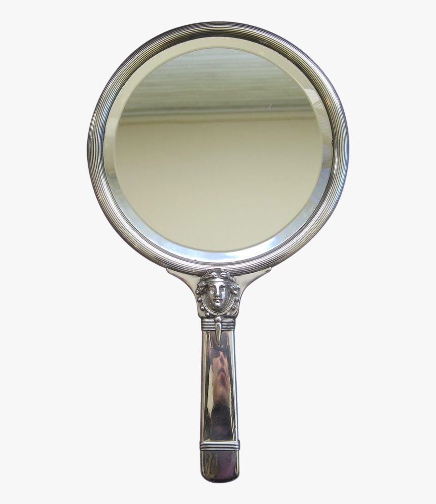 Tiffany & Co Greek Revival Sterling Silver Hand Mirror - Makeup Mirror, HD Png Download