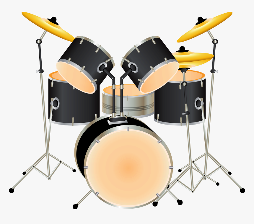 Drums Kit Png Image Como Se Dice Maracas En Inglés, Transparent Png