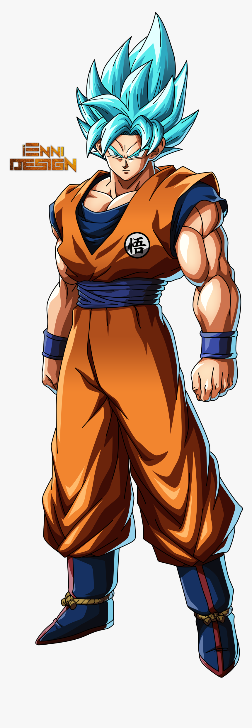 Dragon Ball Png High-quality Image - Dragon Ball Fighterz Goku Super Saiyan Blue, Transparent Png