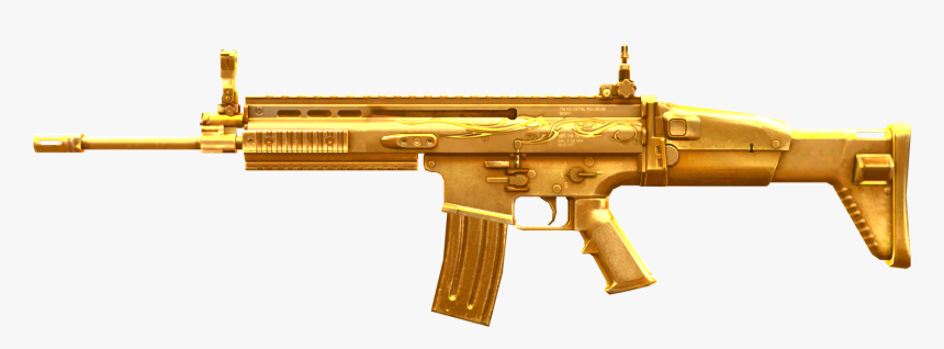 Rifle,machine Gun,air Gun,ranged Weapon,airsoft,gun - Fn Scar No Background, HD Png Download