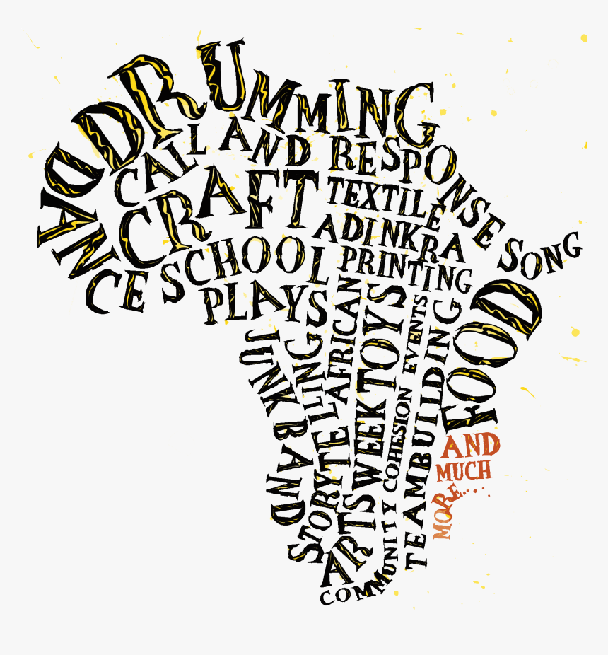 Transparent African Drums Png - Calligraphy, Png Download