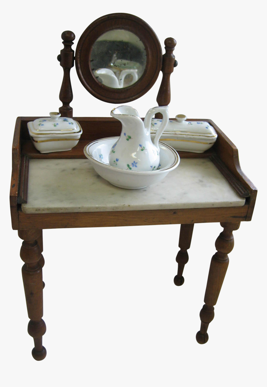 Vintage Table Top Mirror - End Table, HD Png Download