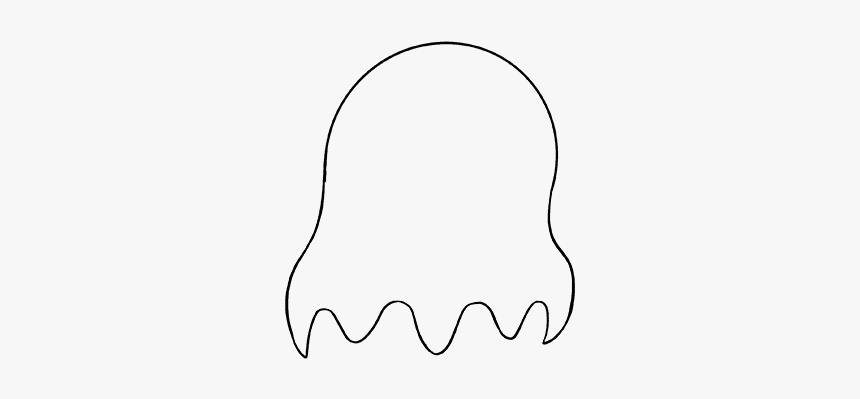 How To Draw Jellyfish - Line Art, HD Png Download