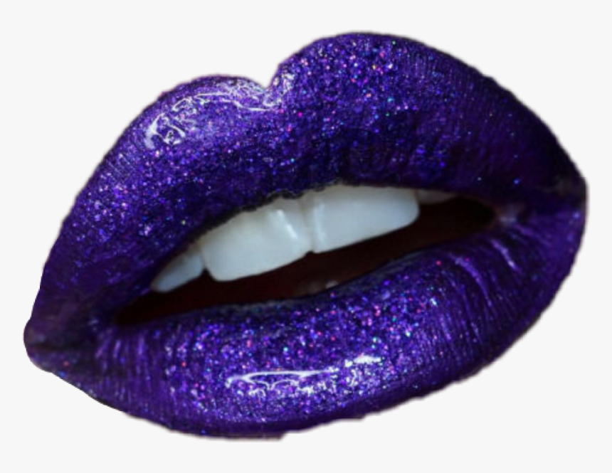 Scpurple Purple Mouth Boca - Lip Gloss, HD Png Download