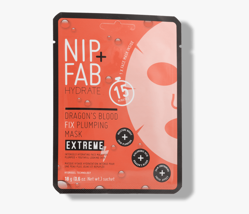Dragon S Blood Fix Plumping Mask Extreme Nip Fab - Dragon Blood Face Mask, HD Png Download