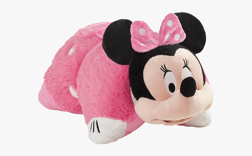 Disney Pink Minnie Mouse Pillow Pet - Pillow Pet Minnie Mouse, HD Png Download