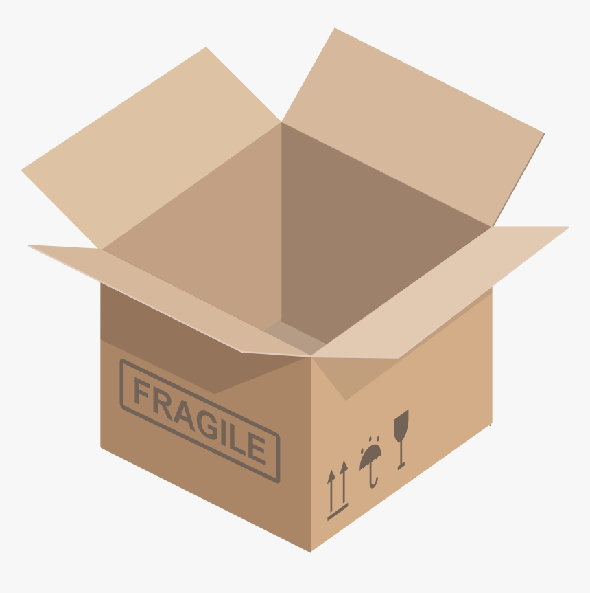 Open Carton Png Clip Art, Transparent Png