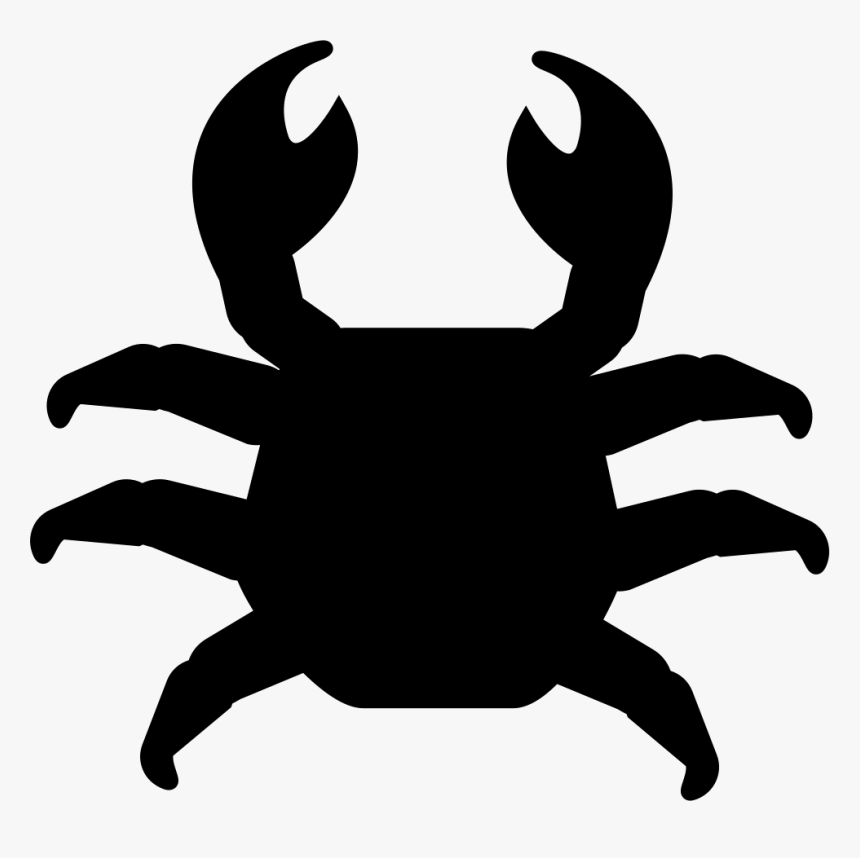 Crab Cake Vector Graphics Computer Icons Illustration - Top View Of Animals, HD Png Download