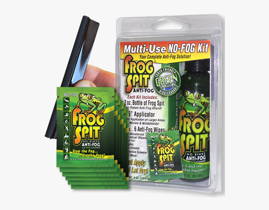 Green Fog Png - Frog Spit For Diving Mask, Transparent Png