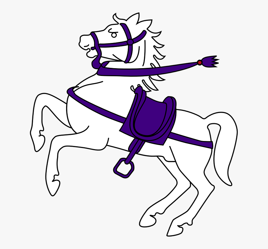 Horse, Jumping, Saddle, Pulling, Bucking, Snorting - Saddle, HD Png Download