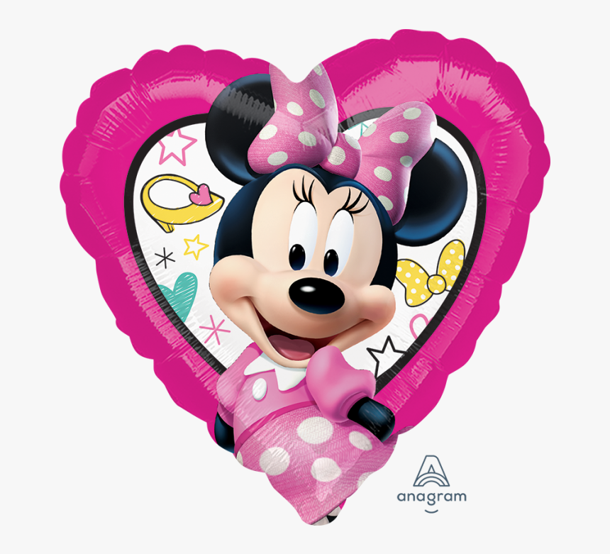 Mickey Mouse Heart Balloons, HD Png Download