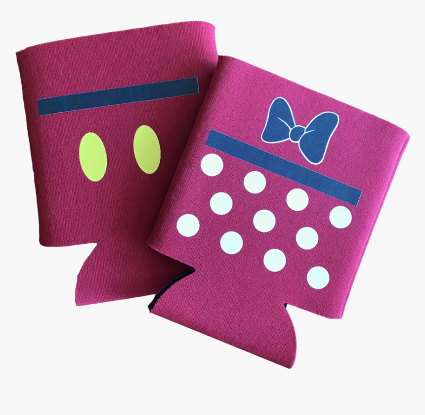 Mickey / Minnie Koozie Couple - Polka Dot, HD Png Download