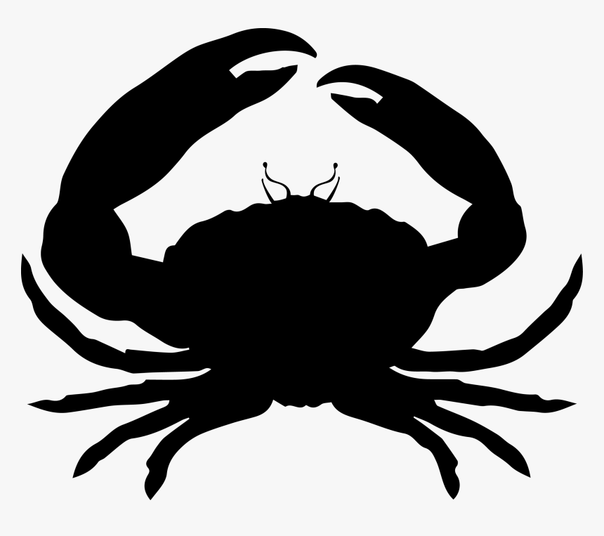 Transparent Crab Silhouette, HD Png Download