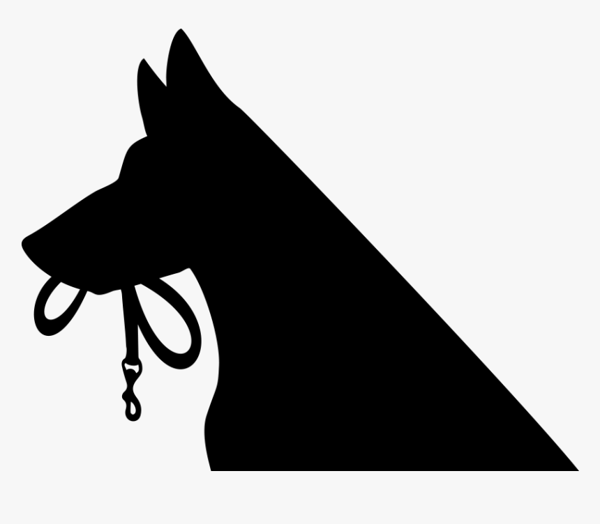 Transparent Puppy Clip Art - K 9 Silhouette Png, Png Download