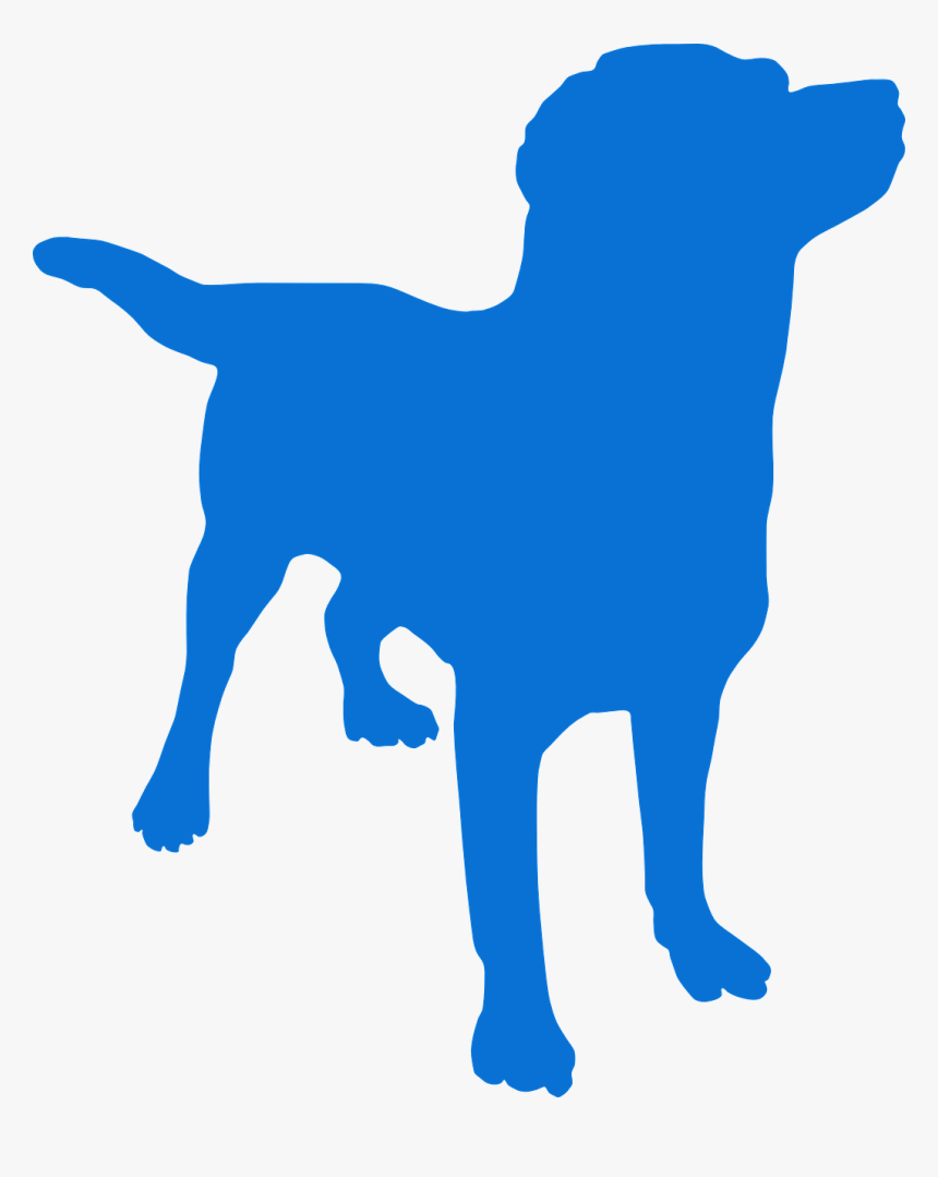 Dog Silhouette No Background - Dog Silhouette, HD Png Download