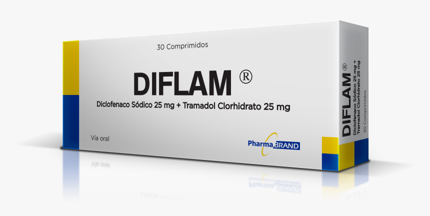 Diflam Caja Hly5sz0r - Diflam 25 Mg, HD Png Download