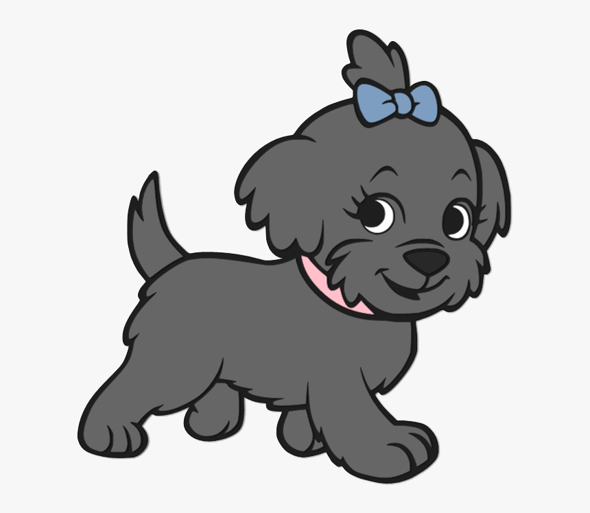 Beanie S Tag You Re It Dog Clip Art, Silhouette Files, - Dog Png Desenho, Transparent Png