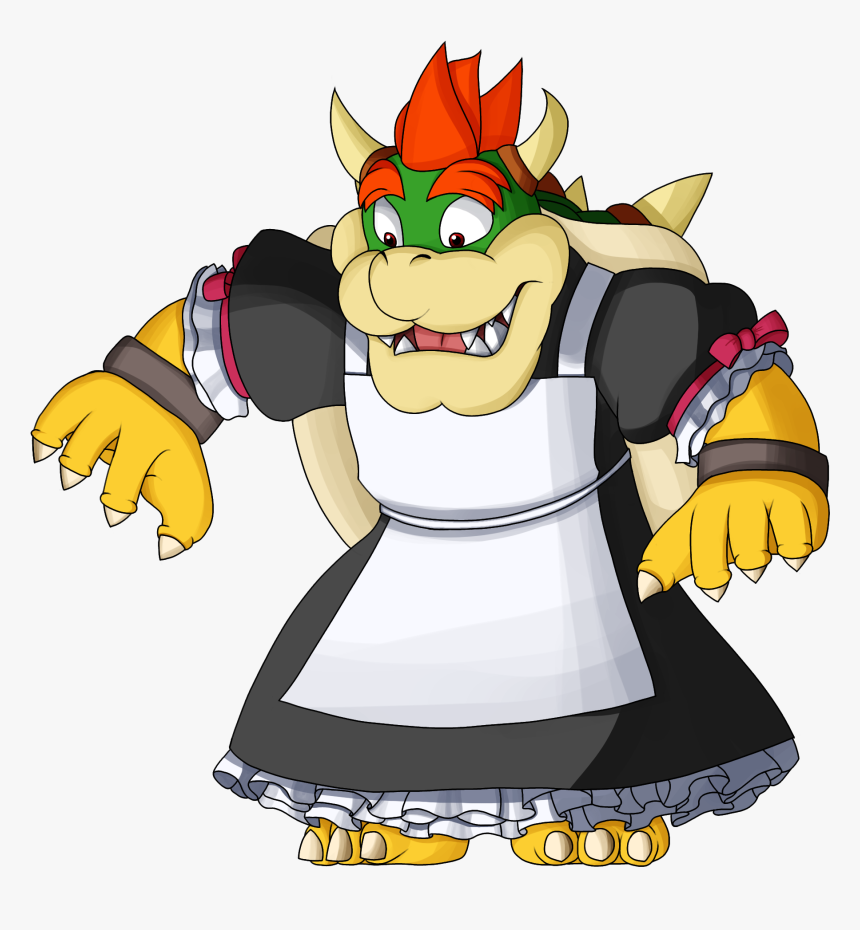 [$]the Koopa Maid - Bowser Maid, HD Png Download