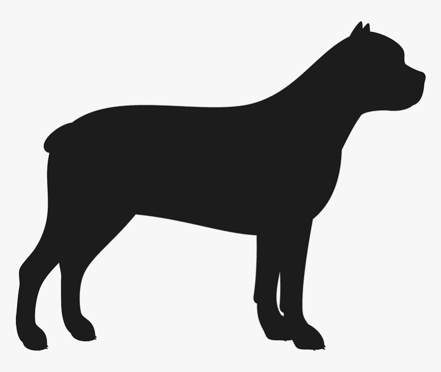 Cane Corso Stamp Dog, Cat Amp Fur Baby Stamps - Rottweiler Silhouette, HD Png Download