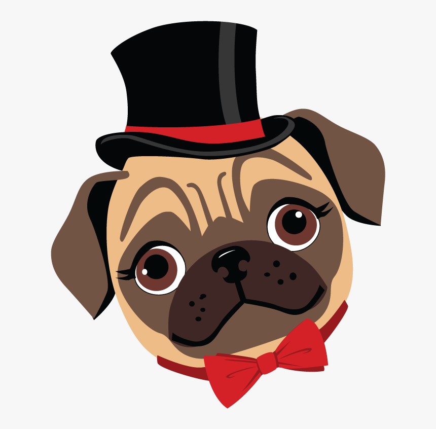 Logo Design By Borzoid For This Project - Pug Logo Png, Transparent Png