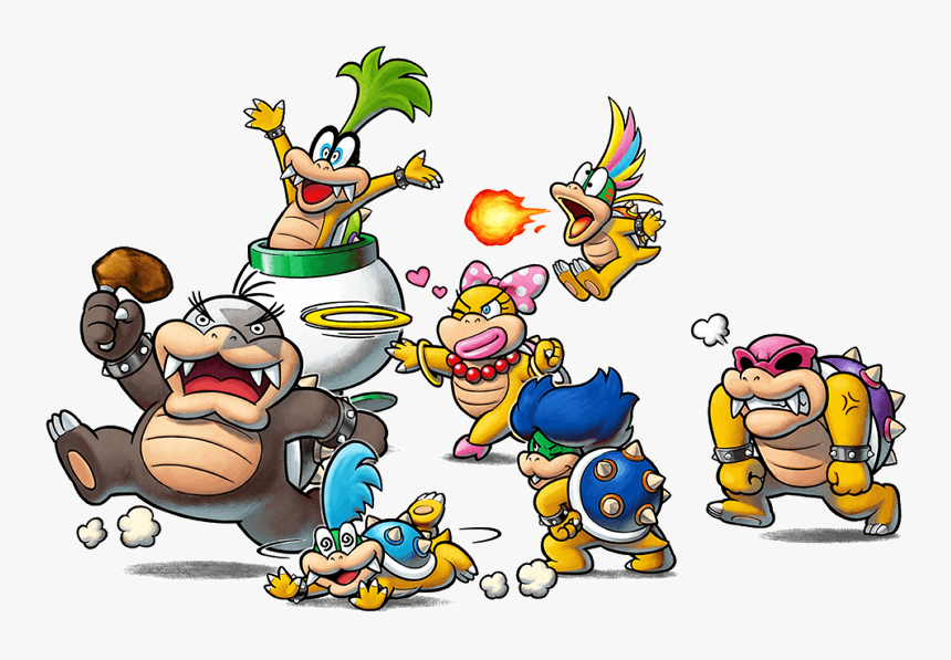 Mario And Luigi Bowser Inside Story Monsieur, HD Png Download