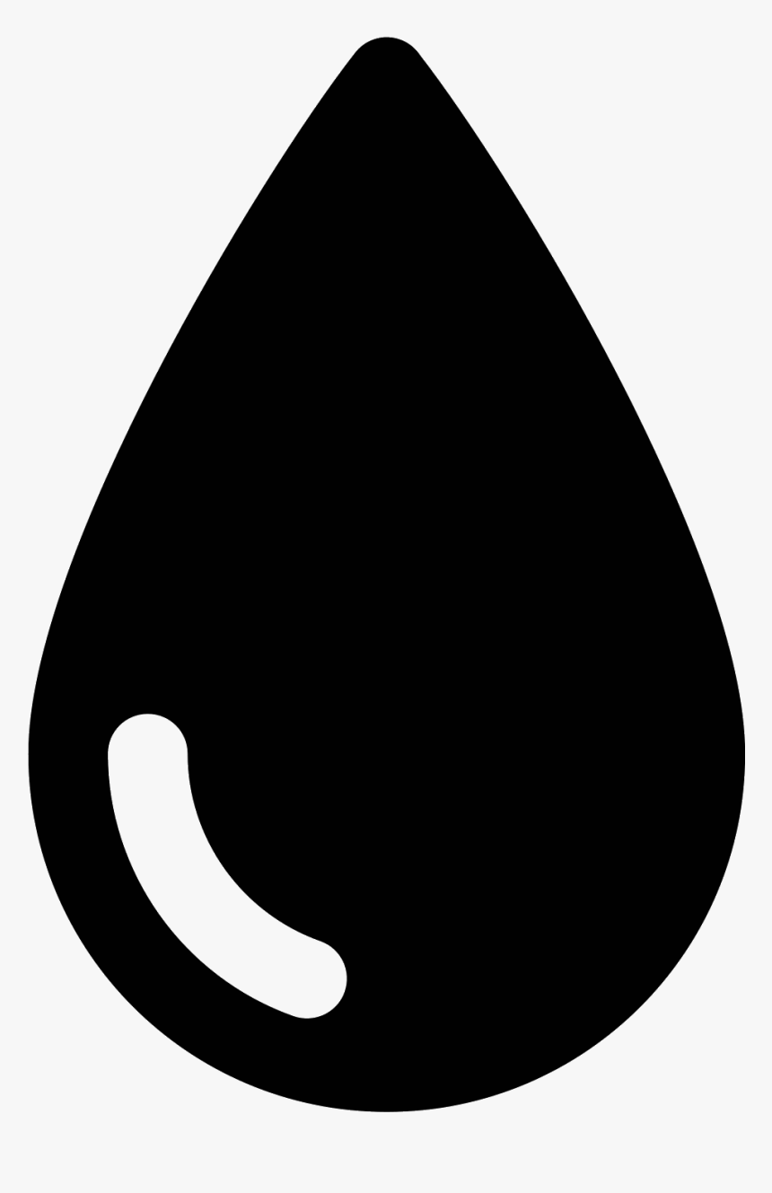 The Icon Is Shaped Simply Like A Tear Drop Falling, HD Png Download