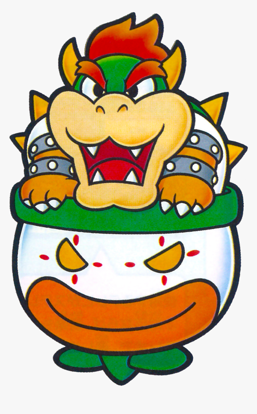 Paper Mario Clown Car, HD Png Download