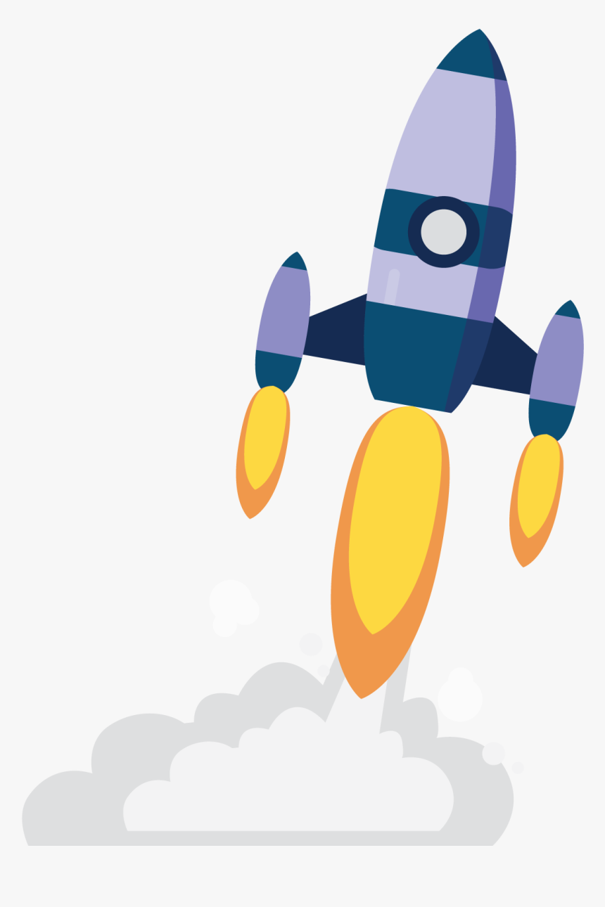 Spaceship Clipart Purple - Airplane, HD Png Download