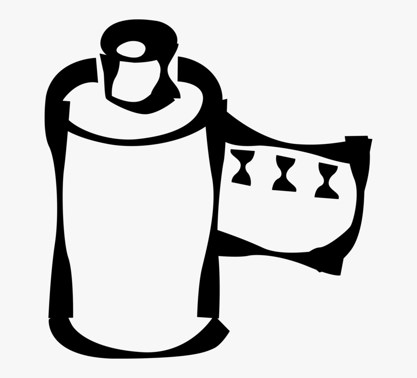 Vector Illustration Of Photographic Film Canister 35mm, HD Png Download