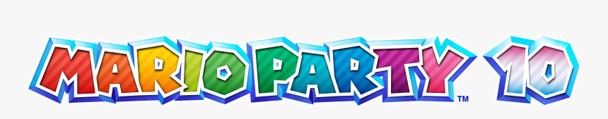 Wiiu Marioparty10 Logo E3 - Mario Party 10 Logo, HD Png Download