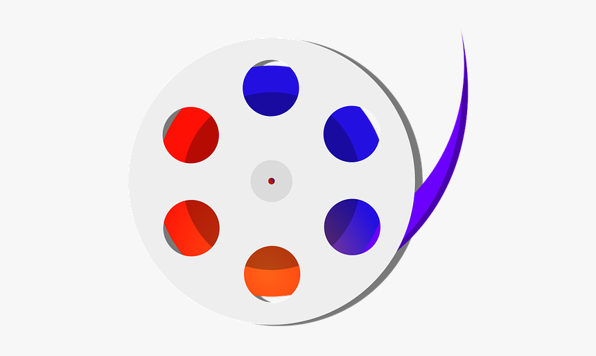 Film Roll, Film, Video, Banner, Camera, Cinema - Circle, HD Png Download