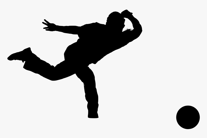Athletic Dance Move - Transparent Bowling Silhouette Png, Png Download