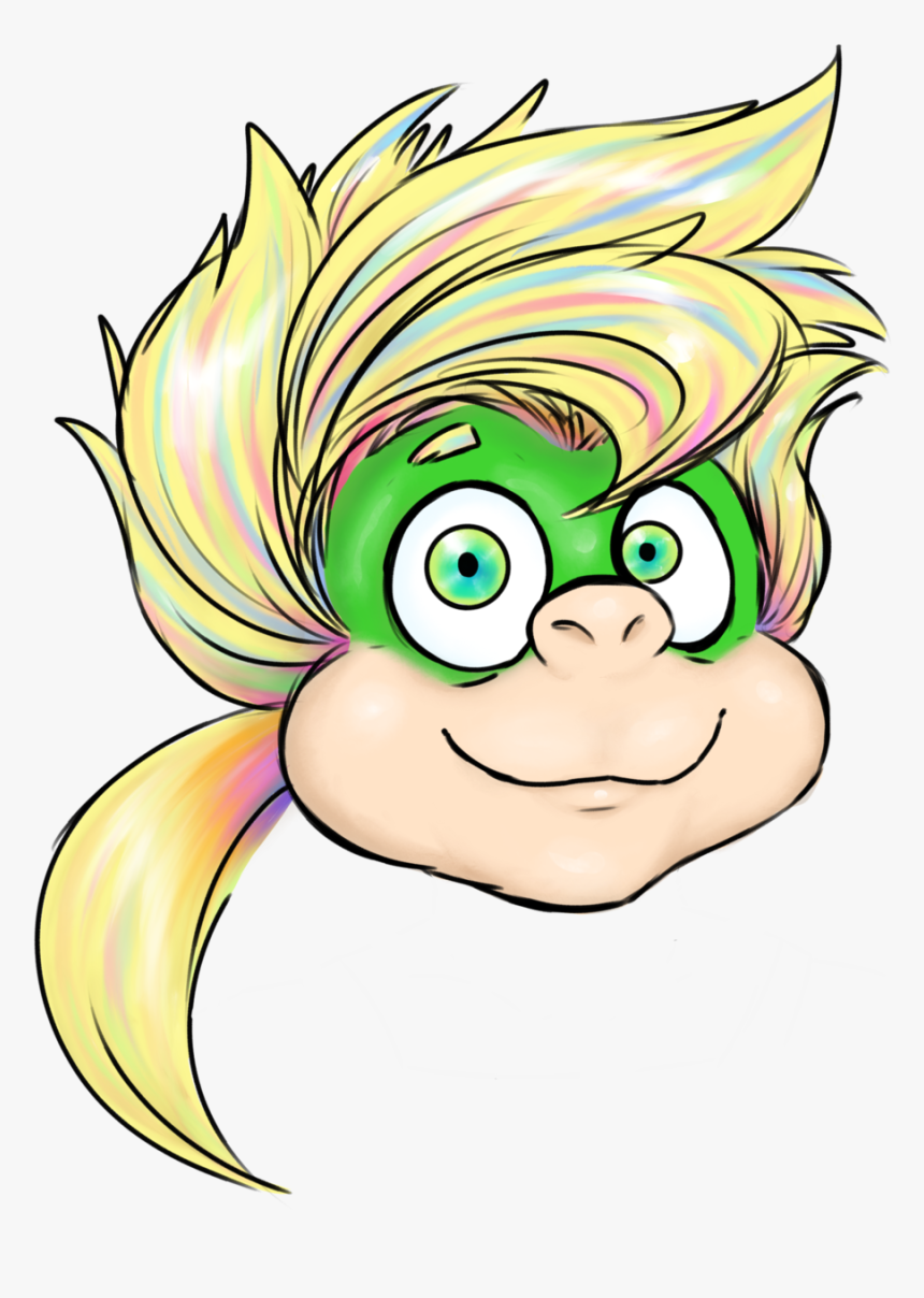 Heya, Here’s A Quick Redesign Of My Lemmy Koopa - Cartoon, HD Png Download