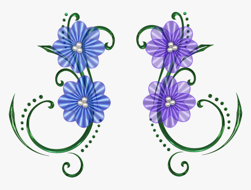 Glass Flower Images Png, Transparent Png