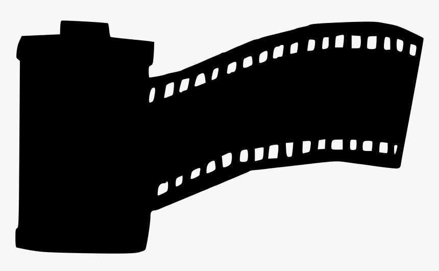 Camera Filmstrip Icons Png - Negative Film Camera Black And White, Transparent Png