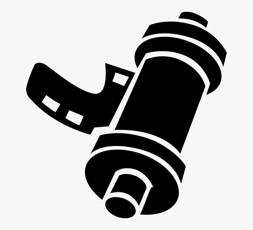 Vector Illustration Of 35mm Photography Roll Of Camera - Rolo De Filme Fotografico Png, Transparent Png