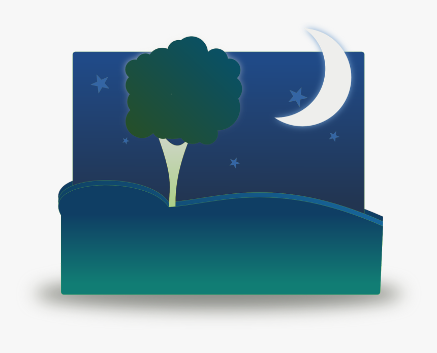 Park At Night Clip Art, HD Png Download