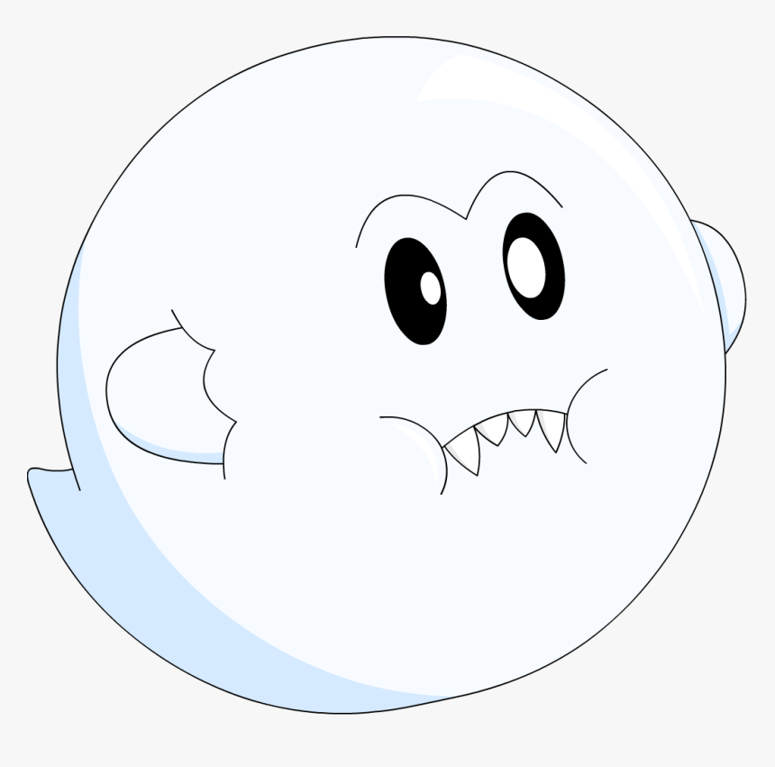 Face White Black Black And White Facial Expression - Cartoon, HD Png Download