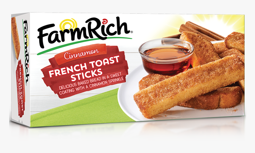Cinnamon French Toast Sticks - Farm Rich Original French Toast Sticks, HD Png Download