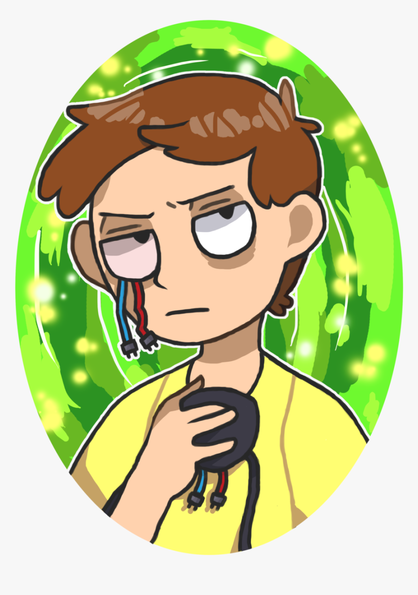 Damaged Morty , Png Download - Rick Sanchez, Transparent Png