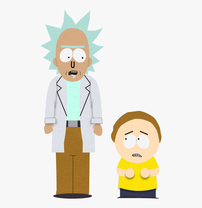 Southpark Rick And Morty, HD Png Download