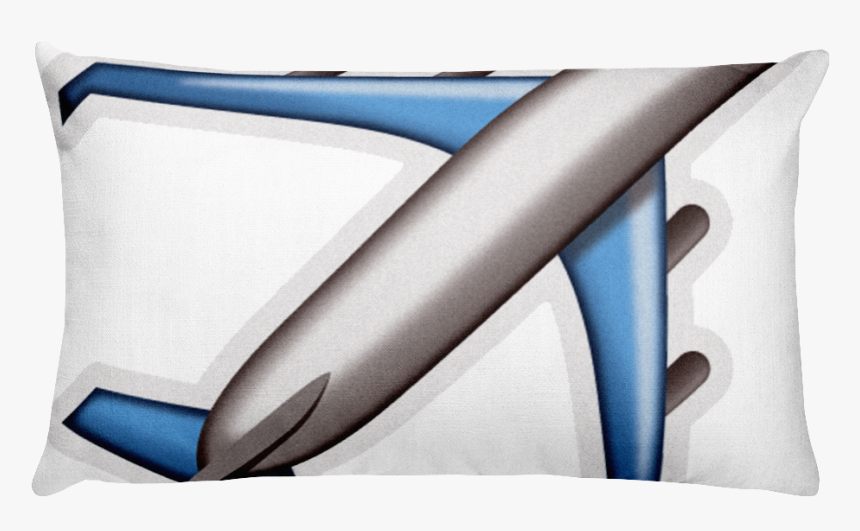 Emoji Bed Pillow Airplane Just Emoji Png Air Plane - Airplane Emoji Sticker Png, Transparent Png